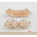 Hair clip with crystal rhinestone